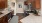 Spacious kitchen with granite countertops
